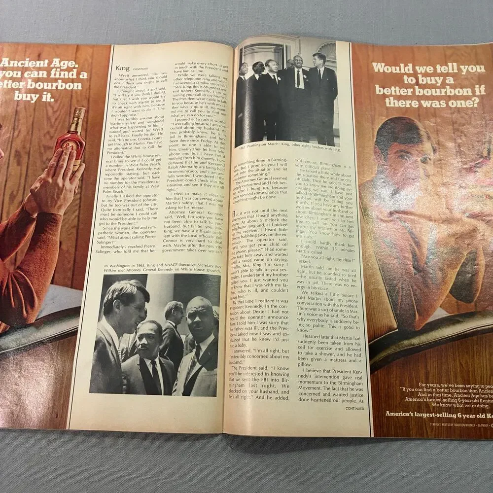 Vintage 1969 LIFE Magazine Coretta Scott King MLK He Had a Dream See Descr